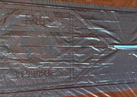 Made from lightweight, tear-resistant virgin plastic.